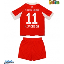 Bayern Munich Nicolas Jackson #11 Hjemmedraktsett Barn 2025-26 Kortermet (+ Korte bukser)